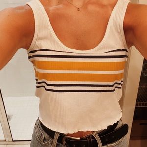 PacSun Striped Tank Top